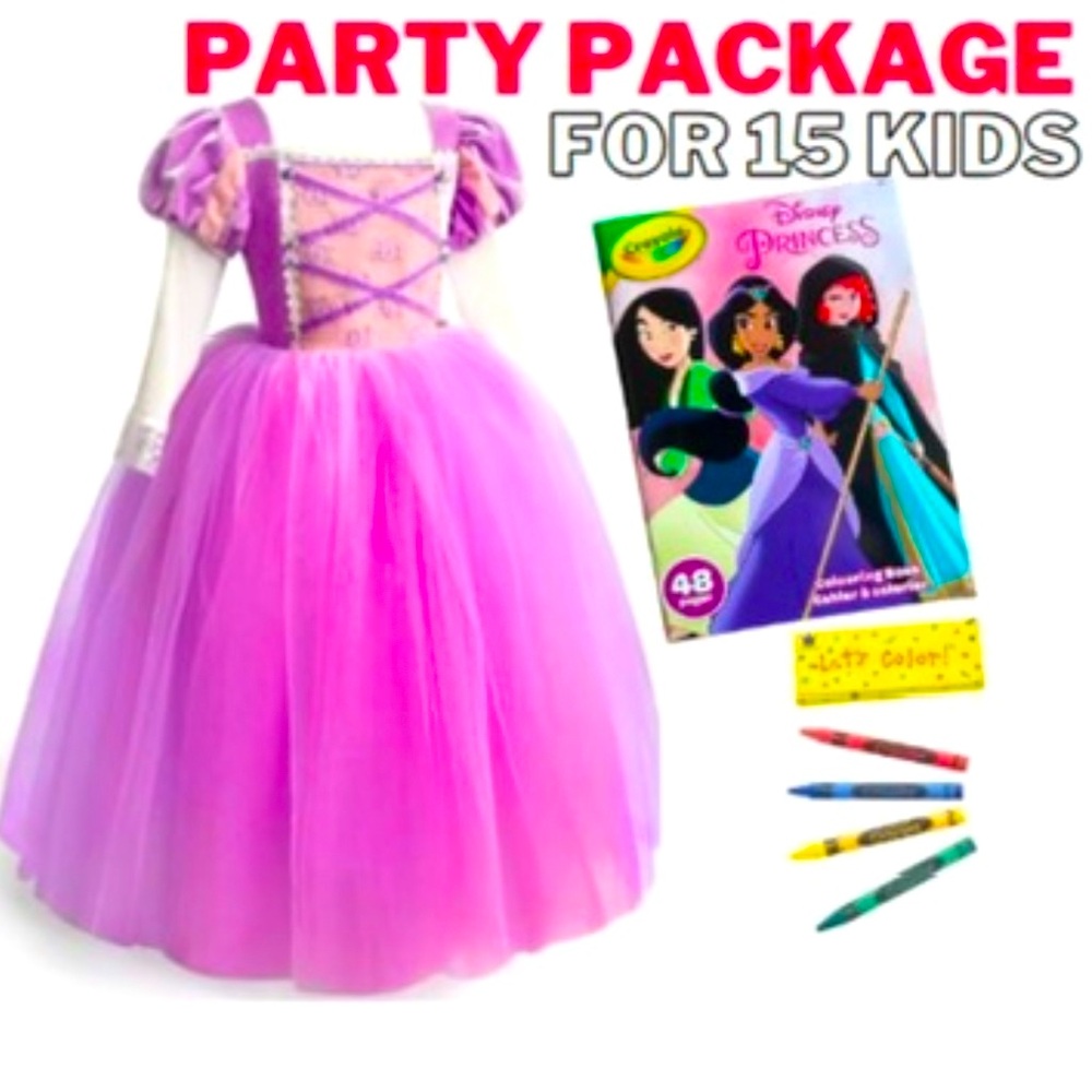 Lot of Princess Dresses - Size 4-5 - Pink Tulle (FOUR DRESSES LEFT)